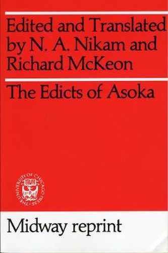 Cover image for Edicts of Asoka