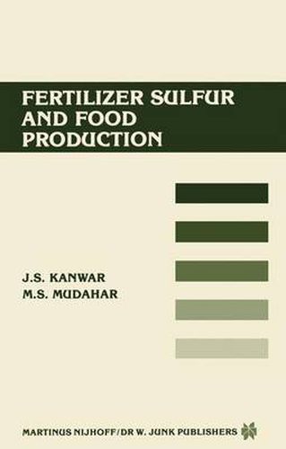 Cover image for Fertilizer sulfur and food production: Research and Policy Implications for Tropical Countries