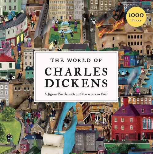 Cover image for The World of Charles Dickens Jigsaw Puzzle (1000 Pieces)