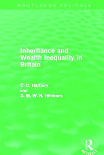 Cover image for Inheritance and Wealth Inequality in Britain