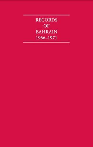 Cover image for Records of Bahrain 1966-1971 6 Volume Hardback Set