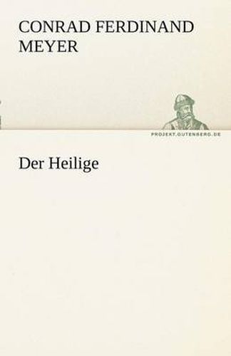 Cover image for Der Heilige