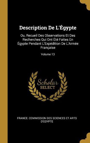 Cover image for Description De L'Egypte