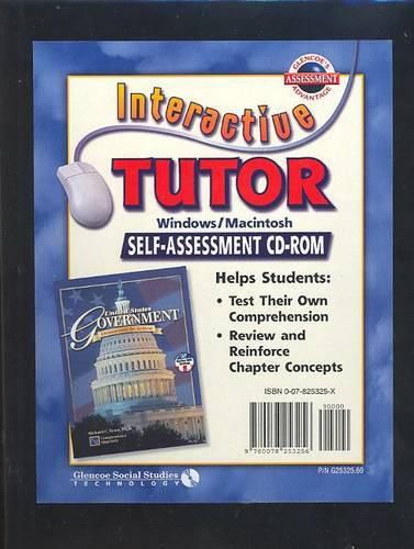 Cover image for United States Government: Democracy in Action, Interactive Tutor: Self-Asessment Software CD-Rom, Windows/Macintosh