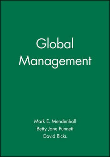 Cover image for Global Management