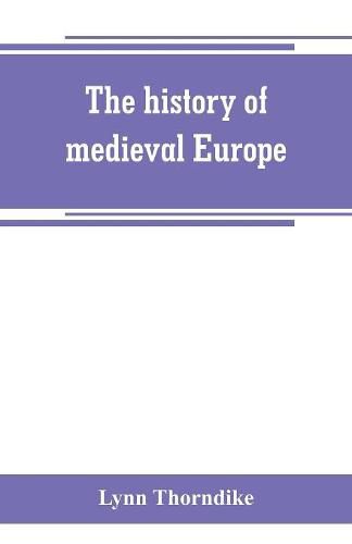 Cover image for The history of medieval Europe