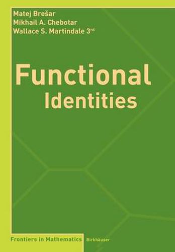 Cover image for Functional Identities