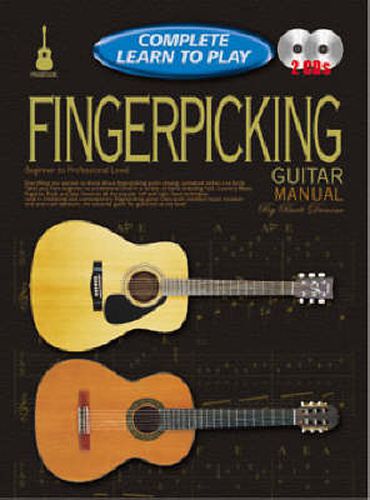 Cover image for Complete Learn To Play Fingerpicking Guitar: Manual