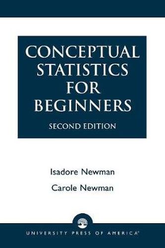 Cover image for Conceptual Statistics for Beginners