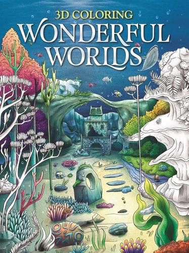 Cover image for 3D Coloring Wonderful Worlds