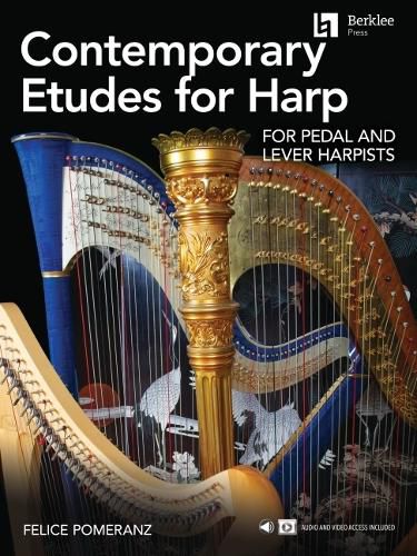 Cover image for Contemporary Etudes for Harp: For Pedal and Lever Harpists