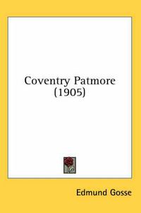 Cover image for Coventry Patmore (1905)