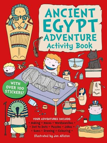 Cover image for Ancient Egypt Adventure Activity Book