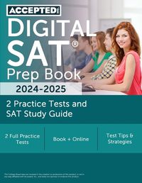 Cover image for Digital SAT Prep Book 2024-2025