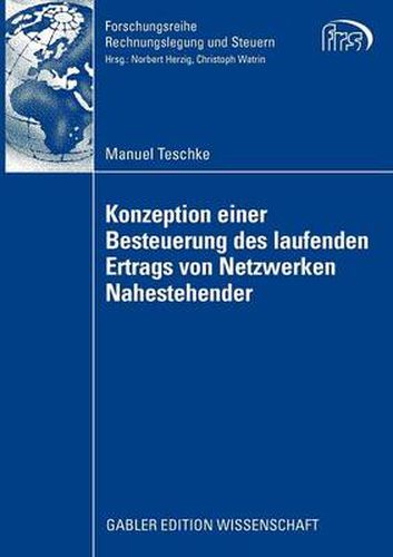 Cover image for Konzeption Einer Besteuerung Des Laufenden Ertrags Von Netzwerken Nahestehender