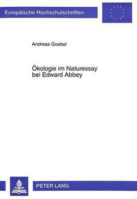 Cover image for Oekologie Im Naturessay Bei Edward Abbey