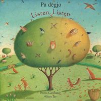 Cover image for Listen, Listen in Albanian and English