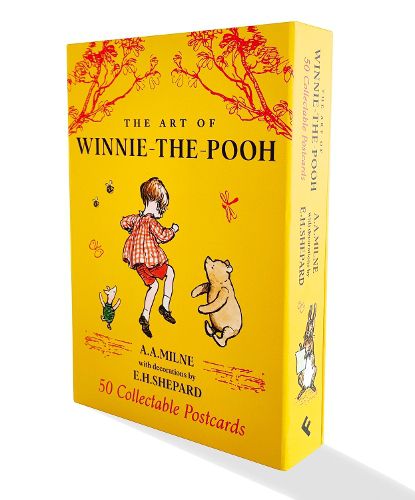 Cover image for The Art of Winnie-the-Pooh: 50 Collectable Postcards