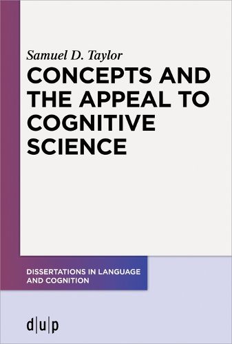 Cover image for Concepts and the Appeal to Cognitive Science