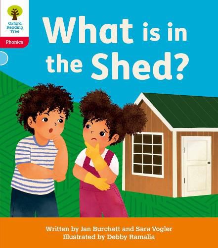 Cover image for Oxford Reading Tree: Floppy's Phonics Decoding Practice: Oxford Level 4: What is in the Shed?