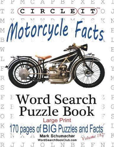 Circle It, Motorcycle Facts, Word Search, Puzzle Book