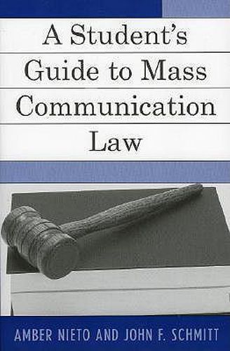 Cover image for A Student's Guide to Mass Communication Law