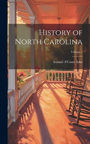 Cover image for History of North Carolina; Volume 1