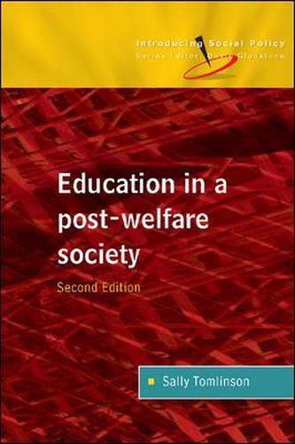 Cover image for Education in a Post Welfare Society