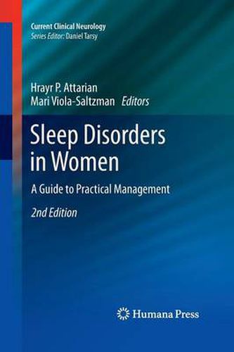 Cover image for Sleep Disorders in Women: A Guide to Practical Management