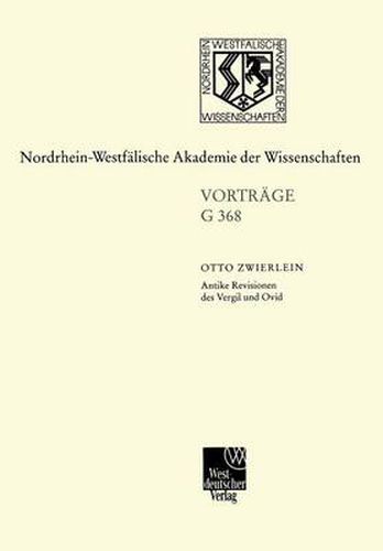 Antike Revisionen des Vergil und Ovid