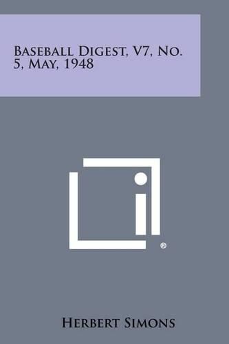 Cover image for Baseball Digest, V7, No. 5, May, 1948