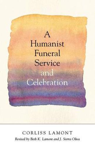 Cover image for A Humanist Funeral Service and Celebration