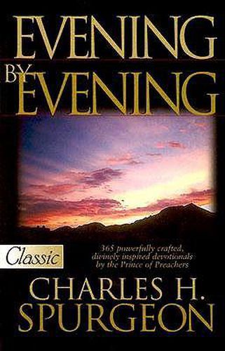 Cover image for Evening by Evening