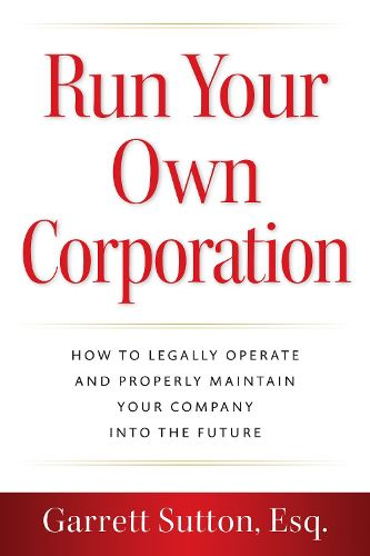 Run Your Own Corporation