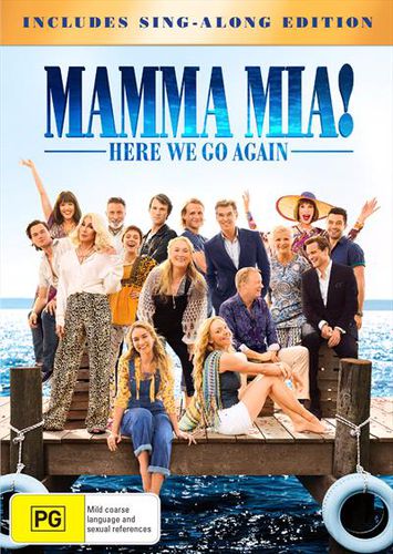 Mamma Mia 2 Here We Go Again Dvd