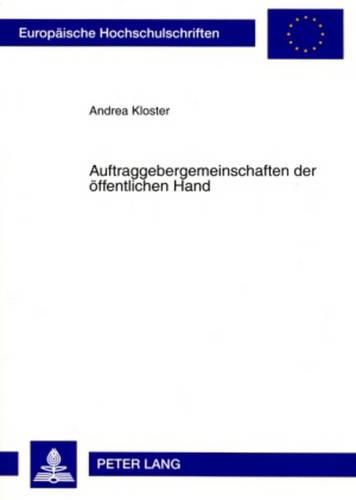 Cover image for Auftraggebergemeinschaften Der Oeffentlichen Hand