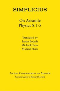 Cover image for Simplicius: On Aristotle Physics 8.1-5