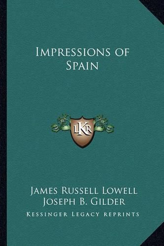 Cover image for Impressions of Spain