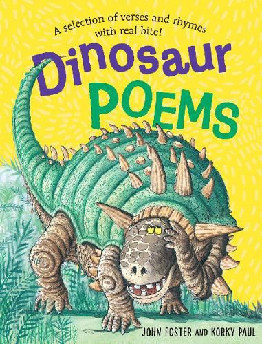 Cover image for Dinosaur Poems