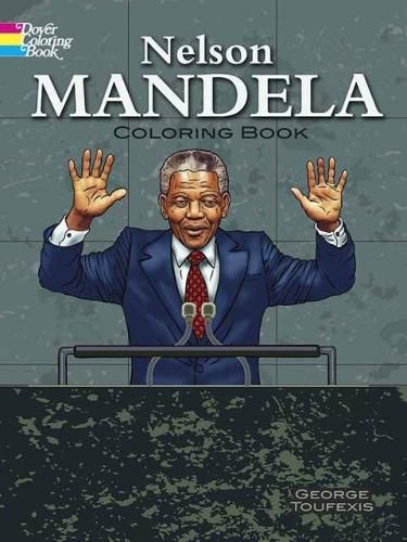 Cover image for Nelson Mandela Coloring Book