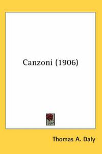 Cover image for Canzoni (1906)