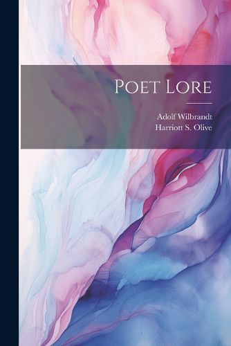 Poet Lore