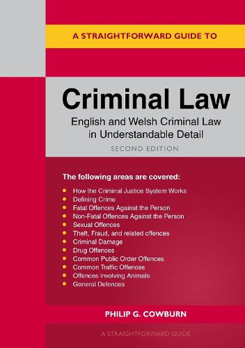 Cover image for A Straightforward Guide to Criminal Law