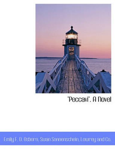 Cover image for Peccavi. a Novel