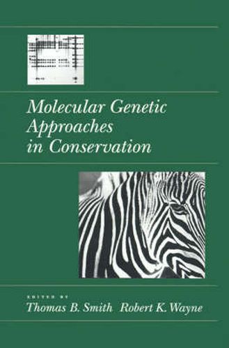 Cover image for Molecular Genetic Approaches in Conservation