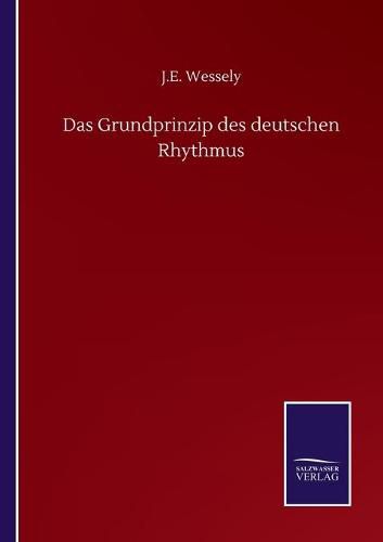 Cover image for Das Grundprinzip des deutschen Rhythmus