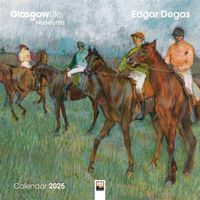 Cover image for Glasgow Museums: Edgar Degas Wall Calendar 2025 (Art Calendar)