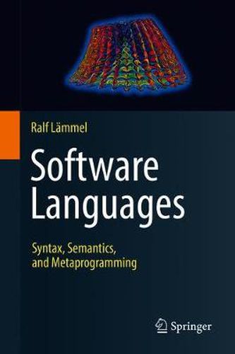 Cover image for Software Languages: Syntax, Semantics, and Metaprogramming