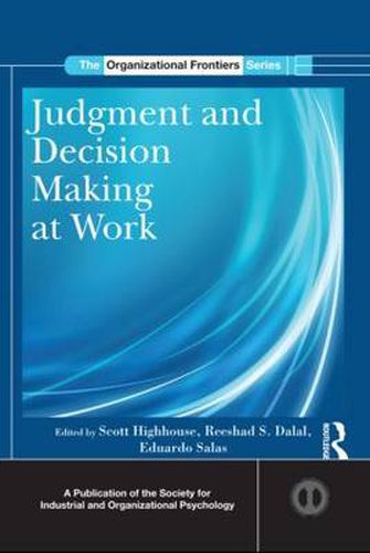 Cover image for Judgment and Decision Making at Work