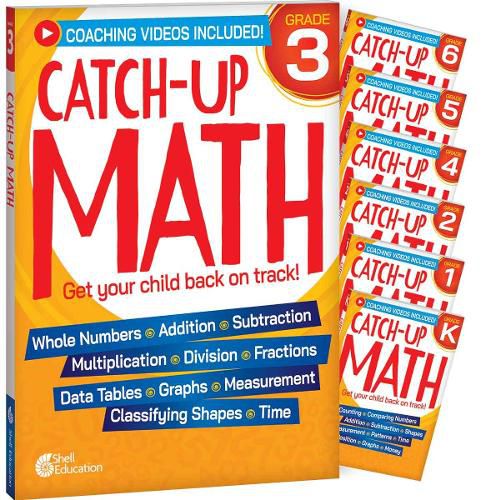Cover image for Catch-Up Math: Grade K-6: Complete 7-Book Set